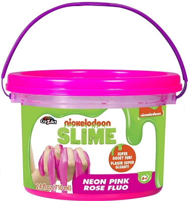 Nickelodeon Pre-Made Neon Pink Slime Tub (24 fl oz.)