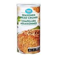 Great Value Seasoned Bread Crumbs, 425 g