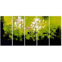 Décoration murale sur toile Design Art Toile Abstrait rouge