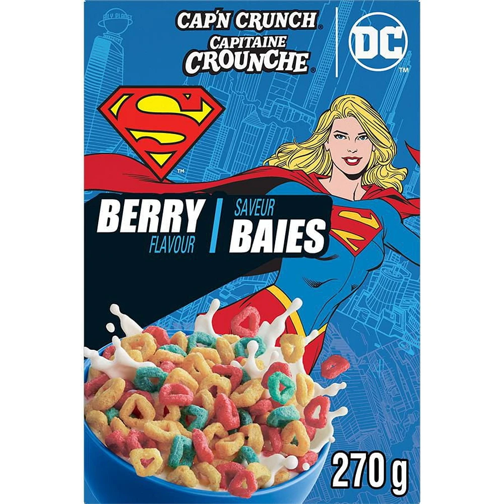 Cap'n Crunch DC Berry RTE Cereal