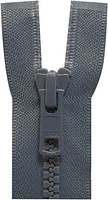 Fermeture à glissière unidirectionnelle COSTUMAKERS, bleu marine, 60 cm (24 po), dents métalliques n° 10 pour vêtements d'extérieur 60 cm/24 po