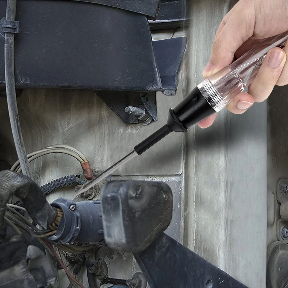 WorkPro Auto 6V 12V 24V DC testeur de circuit de tension de camion de voiture Test de voiture VoltMet longue ampoule de stylo de sonde, testeur de circuit de fil électrique, stylo de sonde de volt 6V Gamme de tension: 6V-24V