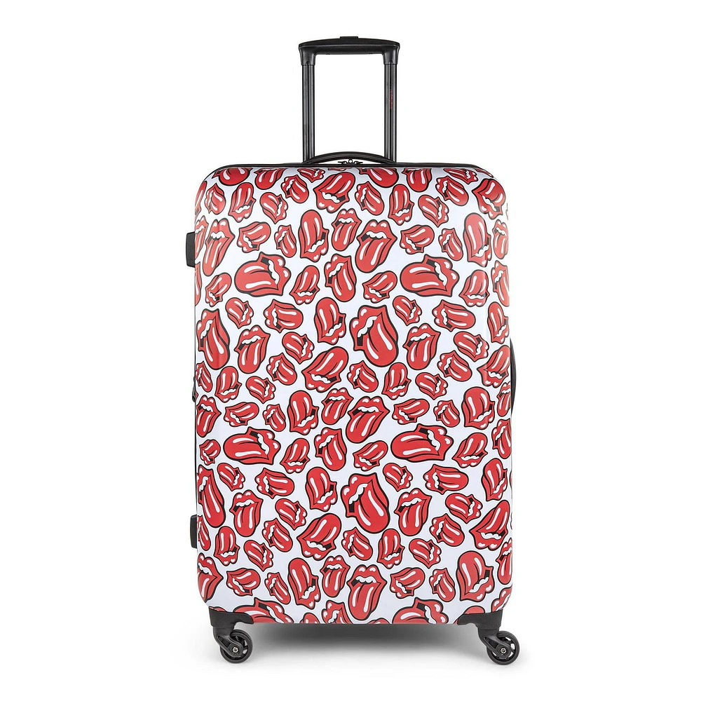 THE ROLLING STONES - COLLECTION SHINE A LIGHT - VALISE 28 POUCE FAIT D'UNE COQUE RIGIDE ABS/PC LÉGÈRE ET RÉSISTANTE