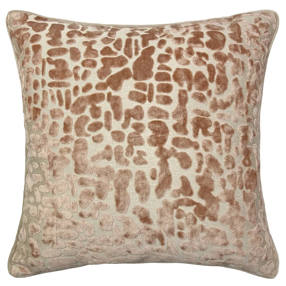 Coussin décoratif rose Bronx de hometrends Coussin 18x18"