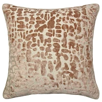 Coussin décoratif rose Bronx de hometrends Coussin 18x18"