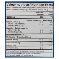 Bacon original Lafleur fumé naturellement 500g