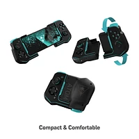 Turtle Beach® Atom – Noir/Cyan Mobile Game Controller Android 8.0+ Devices with Bluetooth® 4.2 or Later (FR)