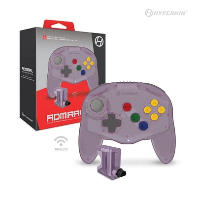 Hyperkin Admiral Premium Bluetooth Controller for N64® (Amethyst Purple)