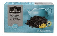 Our Finest Earl Grey Black Tea, 40 g, 20 tea bags