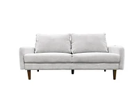 Felix 3-Seater Sofa, Light Grey