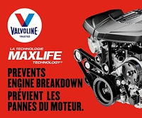 Huile à moteur MaxLife pour moteur à kilométrage plus élevé