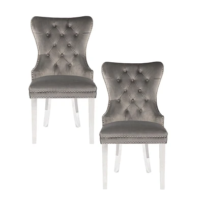 Plata Import Boyel Chaise en Gris - Set 2