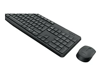 Logitech MK235 Clavier et souris sans fil gris français