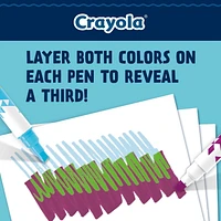 Crayola Colour-Change Doodle Markers, 8 Count, Colour changing markers