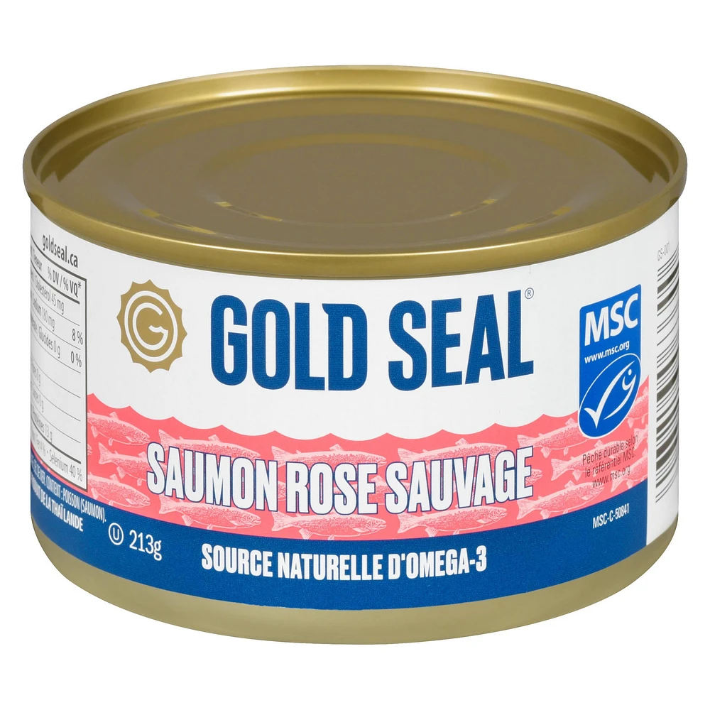 Gold Seal Wild Pink Salmon, 213g