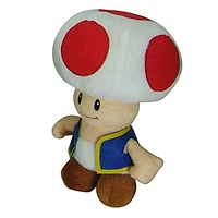 Red Toad 8" Plush