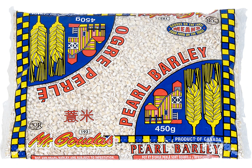 MG PEARL BARLEY - FRENCH MR GOUDAS PEARL BARLEY 450GR
