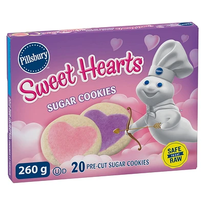 Pillsbury Ready To Bake Sugar Cookies Sweet Hearts