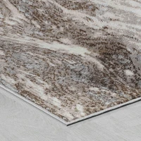Rug Branch Collection Sakarya Tapis d'intérieur abstrait vague moderne