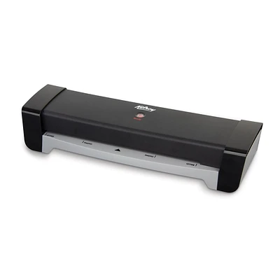 Système de plastification thermique Hilroy 9,5 po, 5 pochettes de plastification incluses, noir