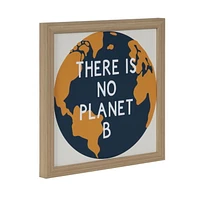 Tableau magnétique encadré "There is No Planet B" Hometrends