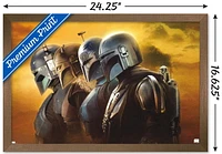 Star Wars: The Mandalorian Season 3 - Helmets Wall Poster, 22.375" x 34"