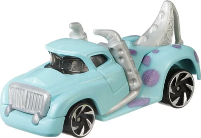 Hot Wheels Character Car Sully Véhicule sous licence, 3 ans et collect.