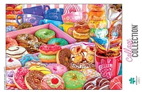 Buffalo Games - Le puzzle Collage Collection - Donut Worry, Be Happy - en 1000 pièces