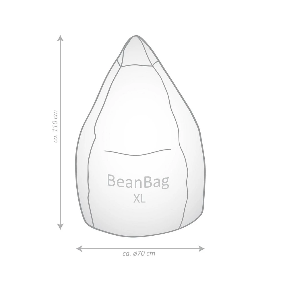 Gouchee Home Easy Bean Bag Chair, Fill Included
