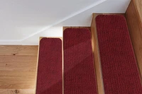Ottomanson Lifesaver Collection Utility Ribbed Stair Tread