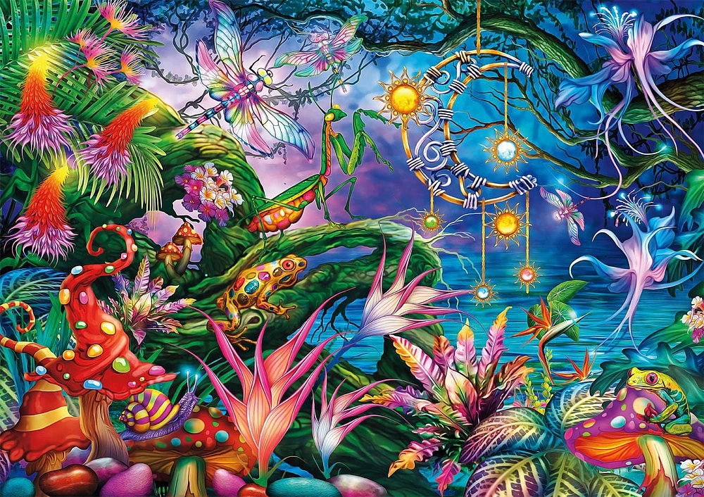 Buffalo Games Vivid Collection Fairy Forest 300 Piece Jigsaw Puzzle