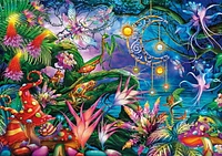 Buffalo Games Vivid Collection Fairy Forest 300 Piece Jigsaw Puzzle