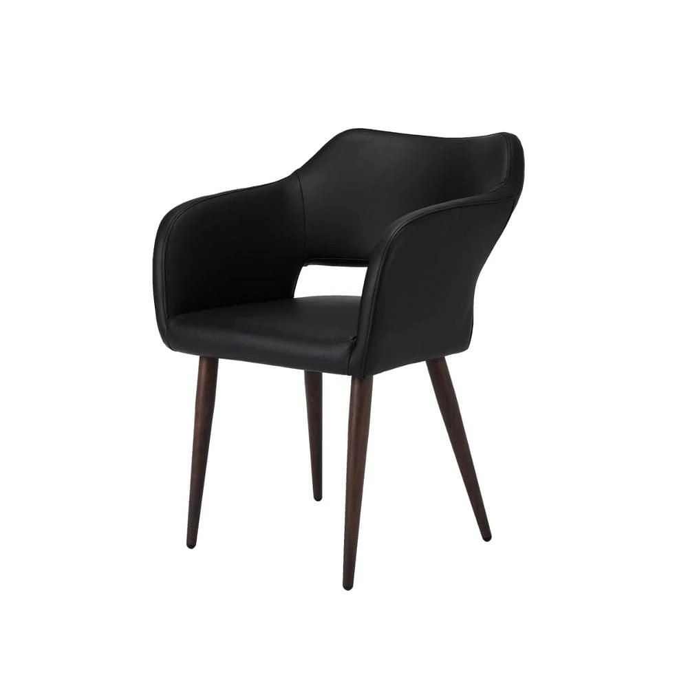 CHAISE DE CONFÉRENCE (PU) en Noir ENSEMBLE DE 2