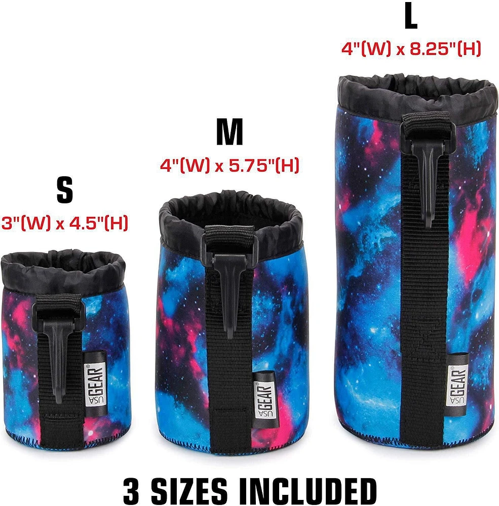 USA GEAR FlexARMOR Protective Neoprene Lens Case