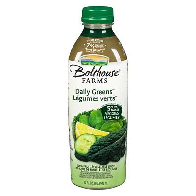 Bolthouse Farms Daily Greens 100% Fruit & Vegetable Juice, 946ml