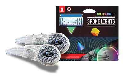 Eclairage pour rayon de roue de velo de KRASH DEL multicolore