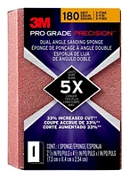 Éponge de ponçage à angle double Pro Grade Precision 3M