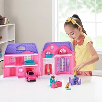 Jeu de maison de poupée, lumiéres et sons Jeu de maison de poupée