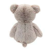 Façon de célébrer la Saint-Valentin en peluche précieuse, marron