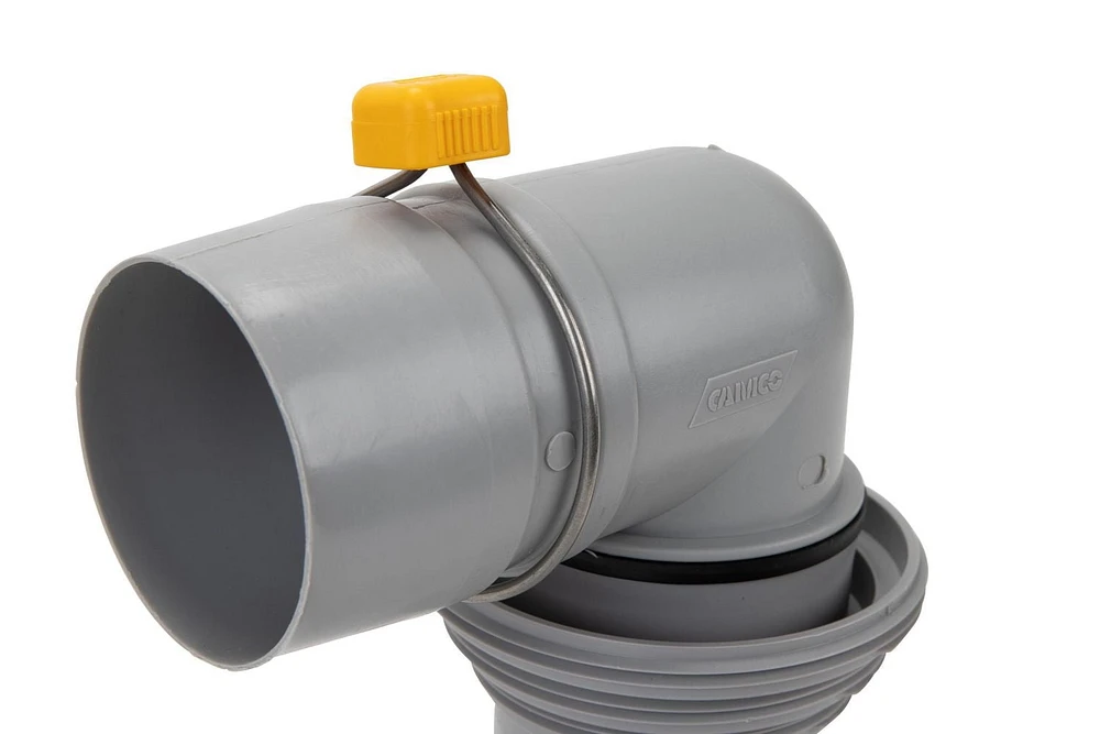 Camco 39144 Coude de tuyau d’égout et adaptateur 4 en 1