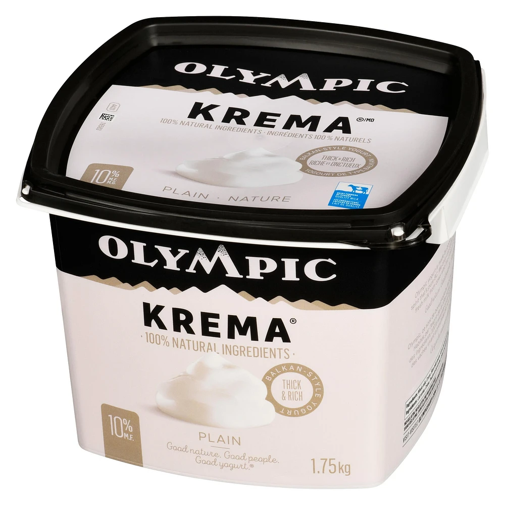 Olympic Krema Yogurt Plain 10%, 1.75KG