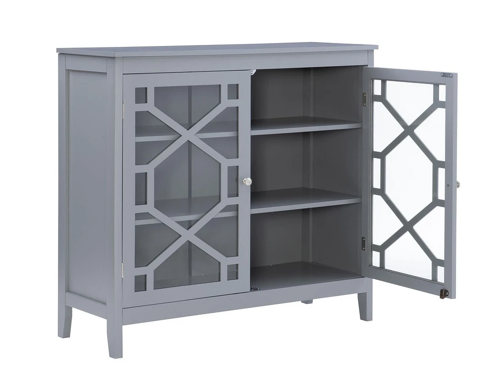 Grande armoire Ronan, gris