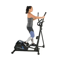 Exerpeutic Magnetic Flywheel Elliptical Trainer Machine for Home Gym with Natural Elliptical Motion, Bluetooth MyCloudFitness tracking and Pulse Rate Grips [4322]