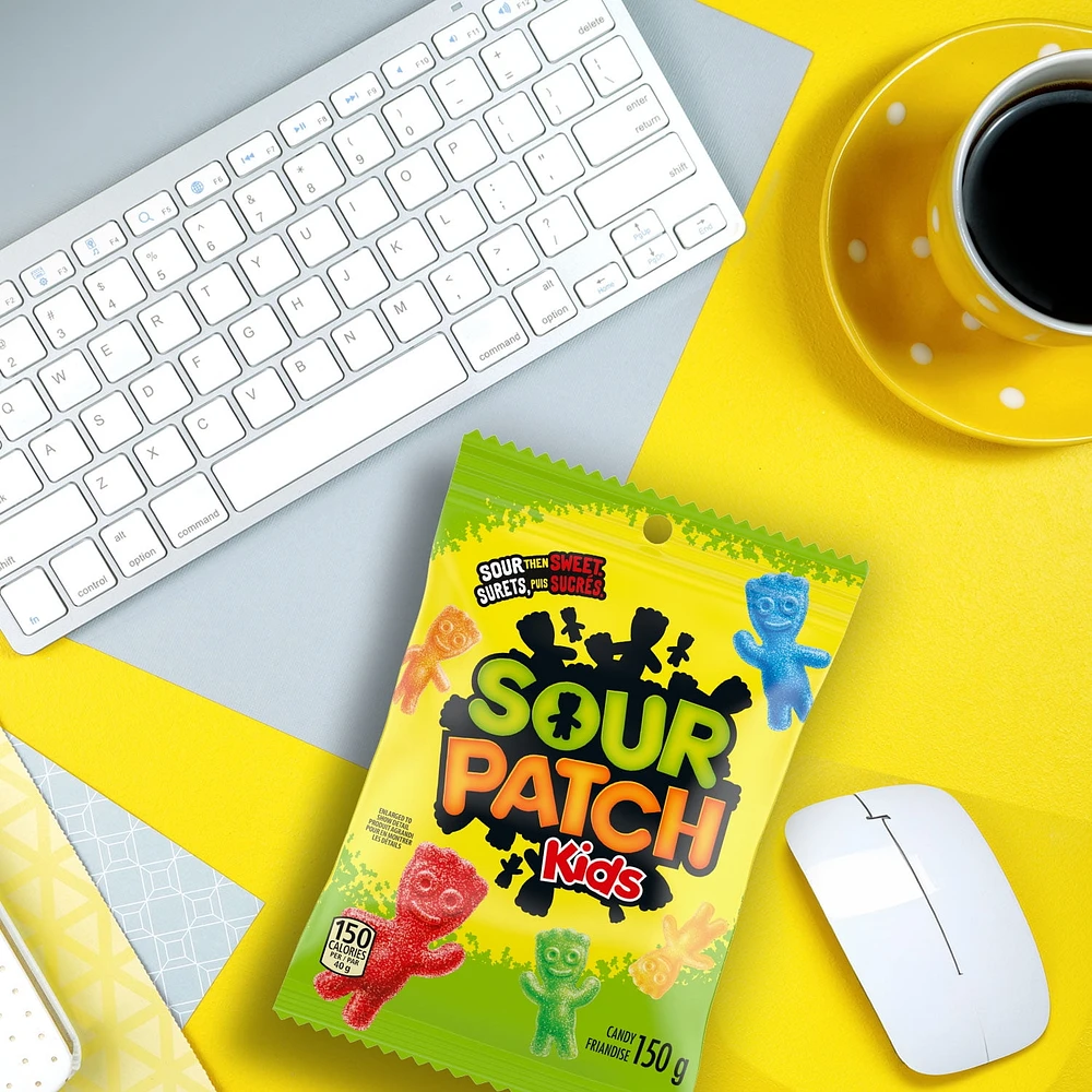 Sour Patch Kids Candy, Sour then Sweet, 150 g