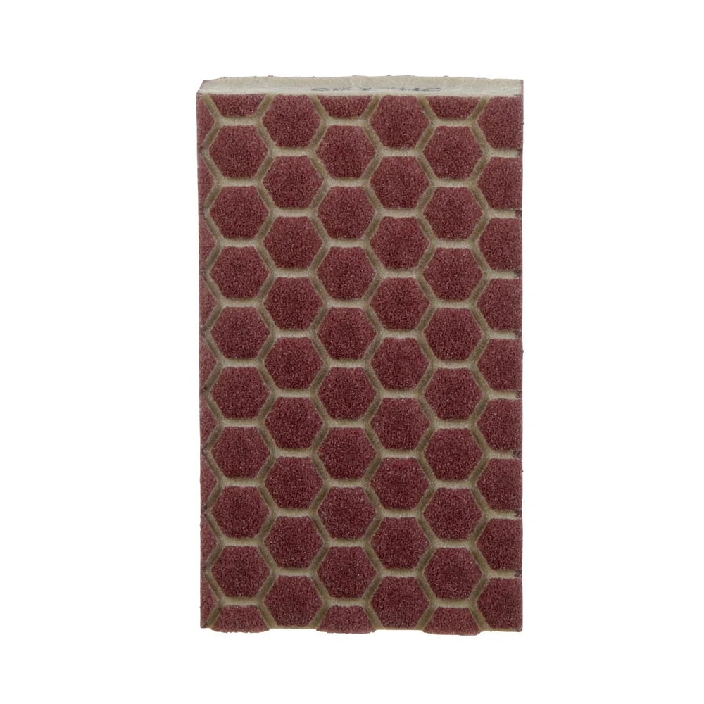 3M™ SandBlaster™ Ultra Flexible Sanding Sponge 20908-120-UFS, Dust Channelling, 120 Grit, 4 1/2 x 2 1/2 x 1 in, 1/Pk