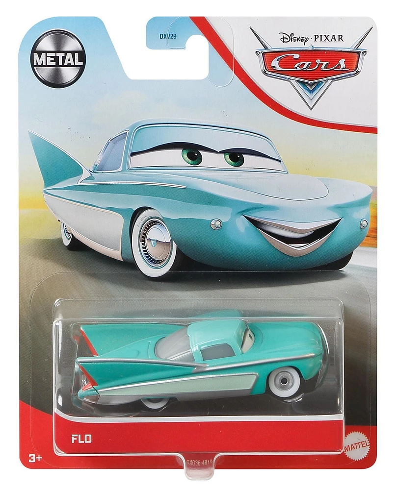 Véhicule à l'échelle  1:55 Flo du film Cars 3 de Disney•Pixar