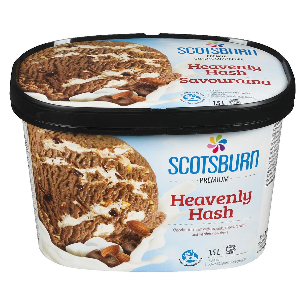 Scotsburn Heavenly Hash Ice Cream, 1.5 L