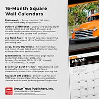 Classic Chevy Pickups OFFICIAL | 2023 12x24 Inch Square Wall Calendar