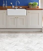 FloorPops Milena Peel and Stick Hexagon Floor Tiles Set of 20