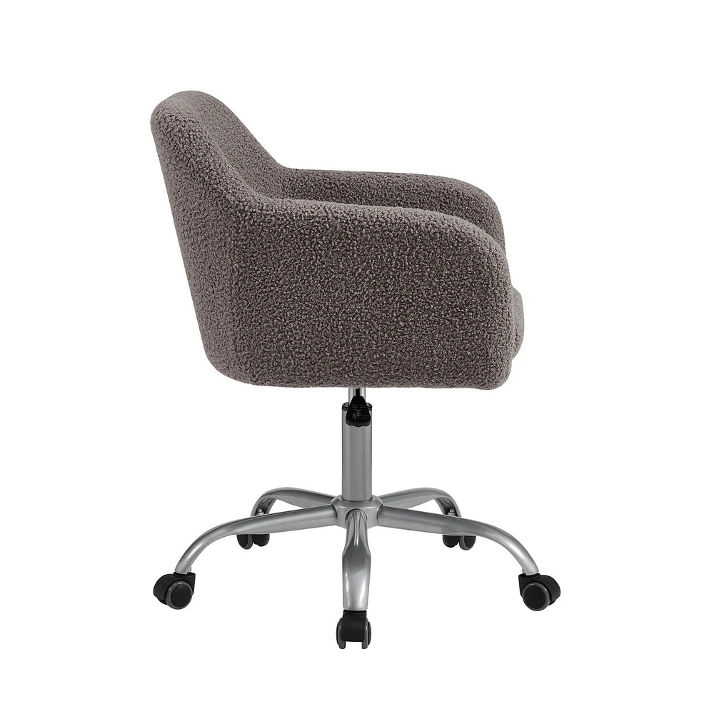 Chaise de Bureau Tate, Gris